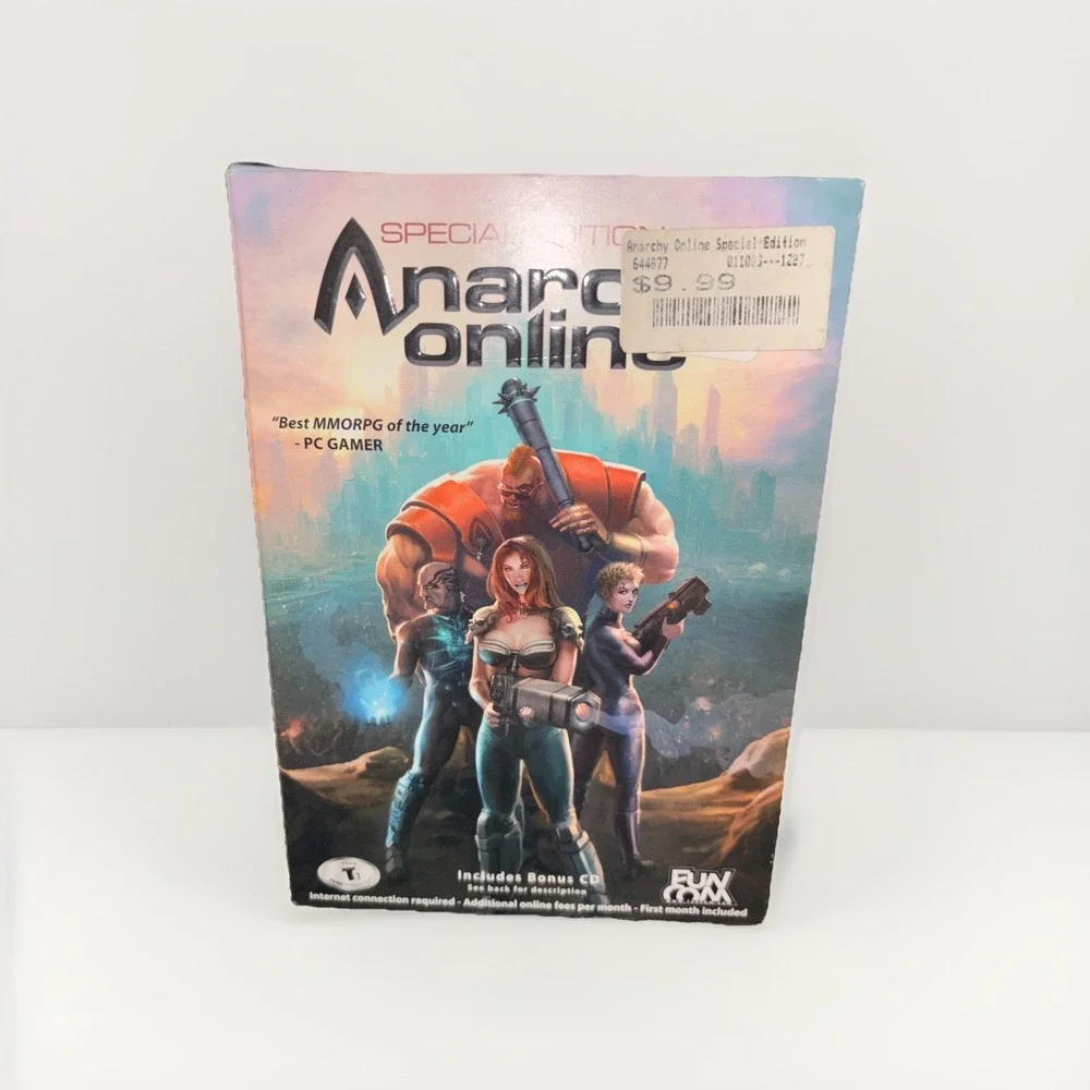 ANARCHY ONLINE SPECIAL EDITION Online RPG PC Game - Rare Vintage MMO Collectable